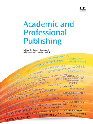 cover image of Academic and Professional Publishing